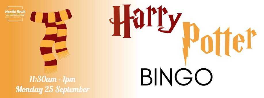 Harry Potter Bingo