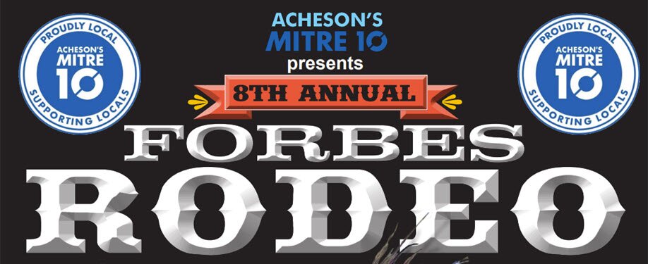 Acheson’s Mitre 10 Forbes Rodeo