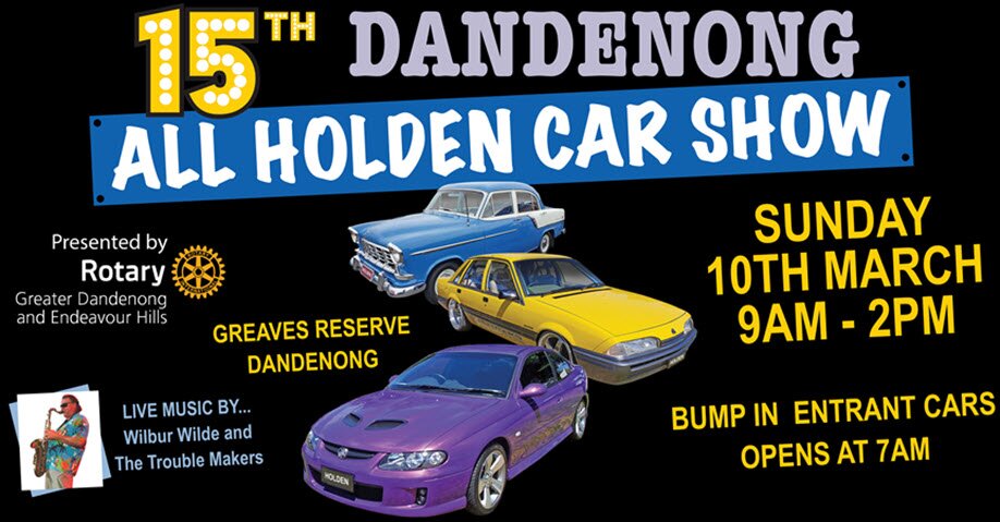 SHOW ENTRY | Dandenong Valley All Holden Charity Car Show 2024