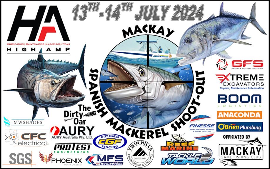 High Amp Mackay Spanish Mackerel Shootout 2024