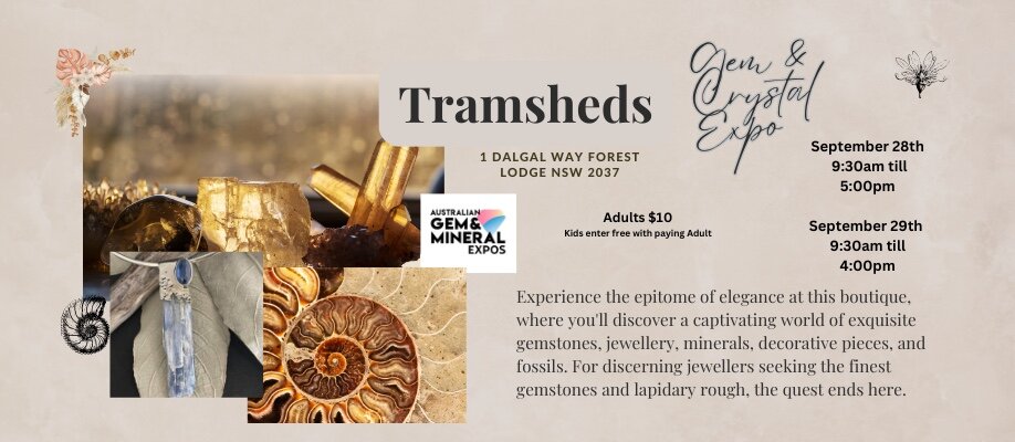 Tramsheds Gem & Crystal Expo 2024