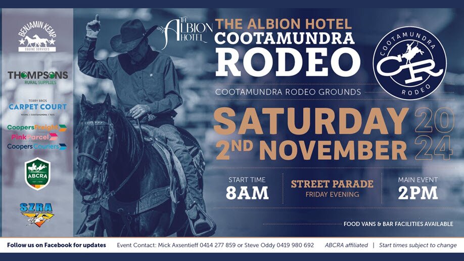 Cootamundra Rodeo 2024 | The Albion Hotel