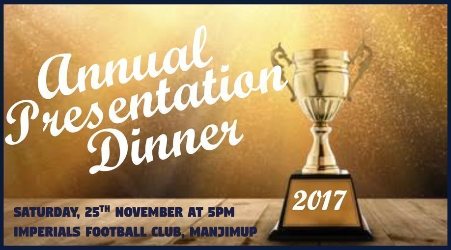 Annual Presentation Dinner 2017